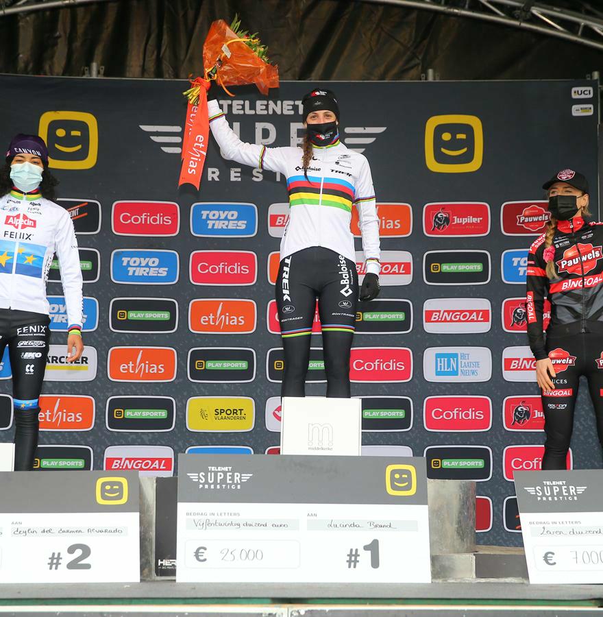 Wereldkampioene Brand domineerde de Telenet Superprestige