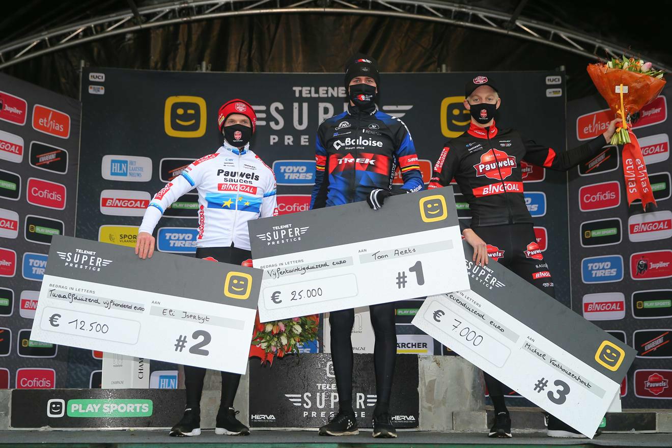 Zo pakte Toon Aerts zijn eerste eindzege in de Telenet Superprestige