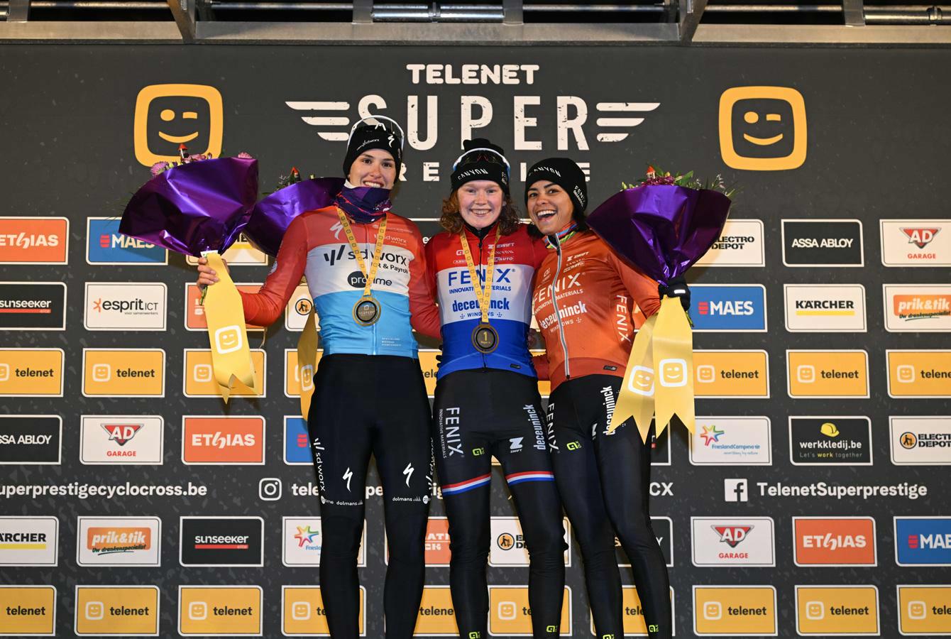 Puck Pieterse remporte sa première course de la saison à Diegem