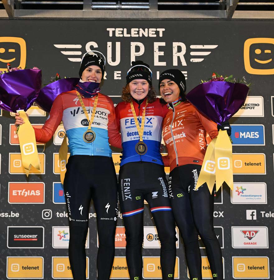 Puck Pieterse remporte sa première course de la saison à Diegem