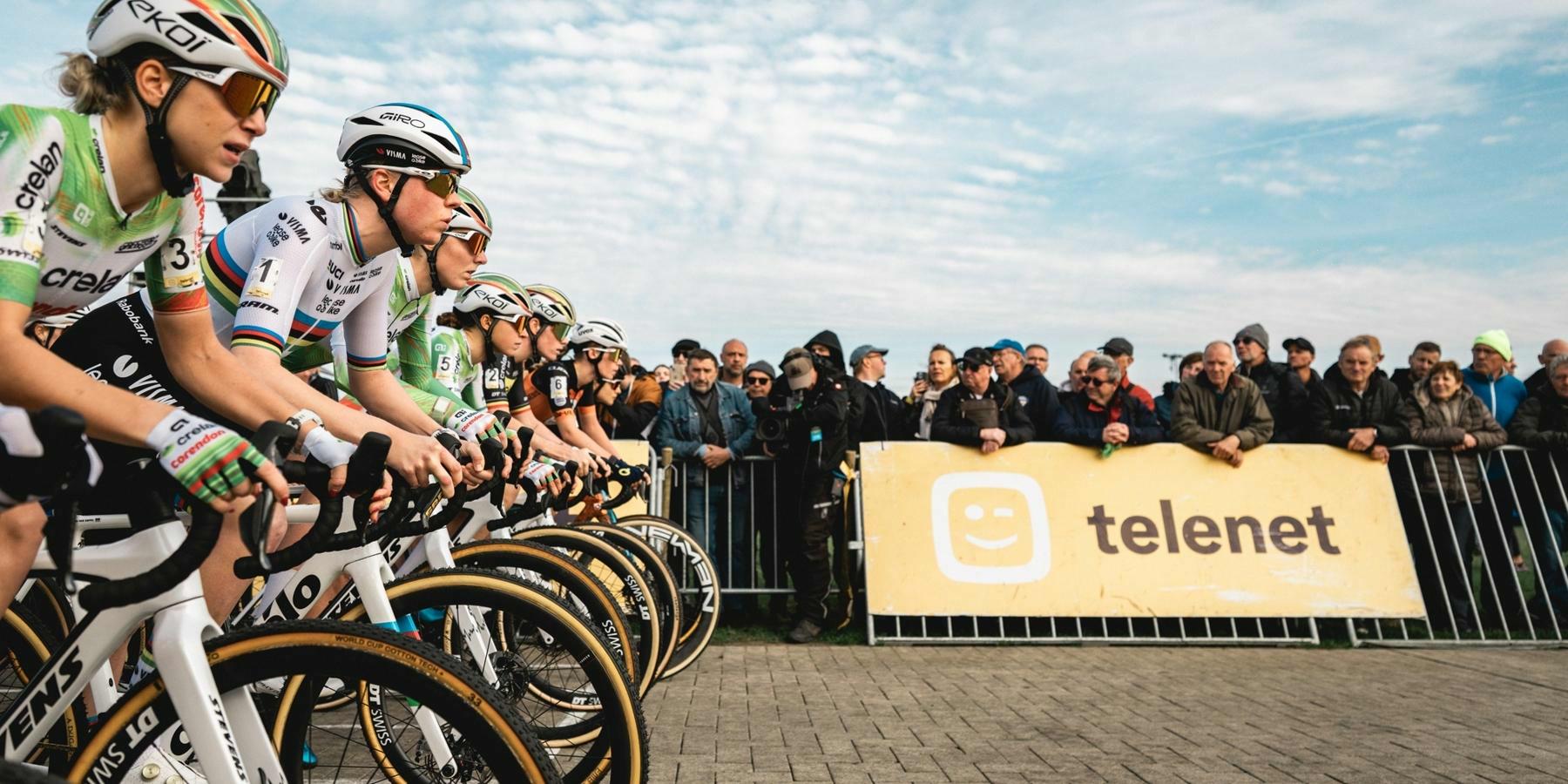 Telenet voor tiende jaar op rij title partner van de Superprestige